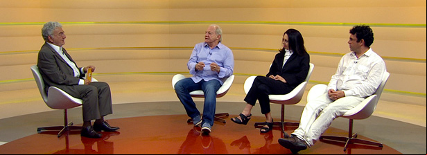 Da esq.: Lalo Leal, Flavio Ricco, Lucilene Cury e Carlos Thadeu de Oliveira.